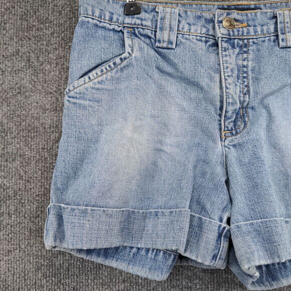Xhilaration Womens Jean Shorts Blue Size 5 Denim Cotton Pockets Belt Loops - Picture 6 of 10